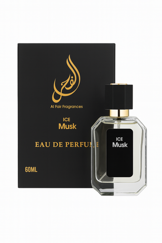Al Fajar Ice Musk 100ml – Strong & Fresh Musk Fragrance | Premium Unisex Perfume | Perfect Gift Choice
