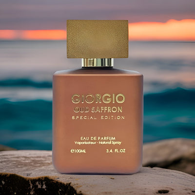 Giorgio Oud Saffron 100ML – Luxury Long Lasting Men Perfume | Strong Oud & Saffron Aroma | Perfect Gift for Friend